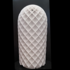 Verlichting Bolvormig Nachtlampje Wit – 3D Geprint, 18 cm 3D Print & Laser Service Achterhoek