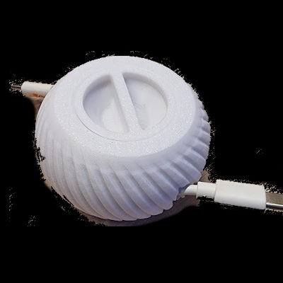USB Kabel Oprolmechanisme – Compact, Meerdere Kleuren Kunst & Decoratie 3D Print & Laser Service Achterhoek USB Kabel Oprolmechanisme – Compact, Meerdere Kleuren - Afbeelding 4