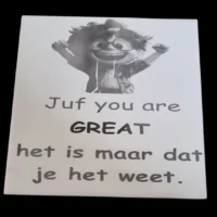 juf you are great het is maar dat je het weet